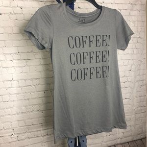 Cool graphic tee for coffee lovers!!... size S